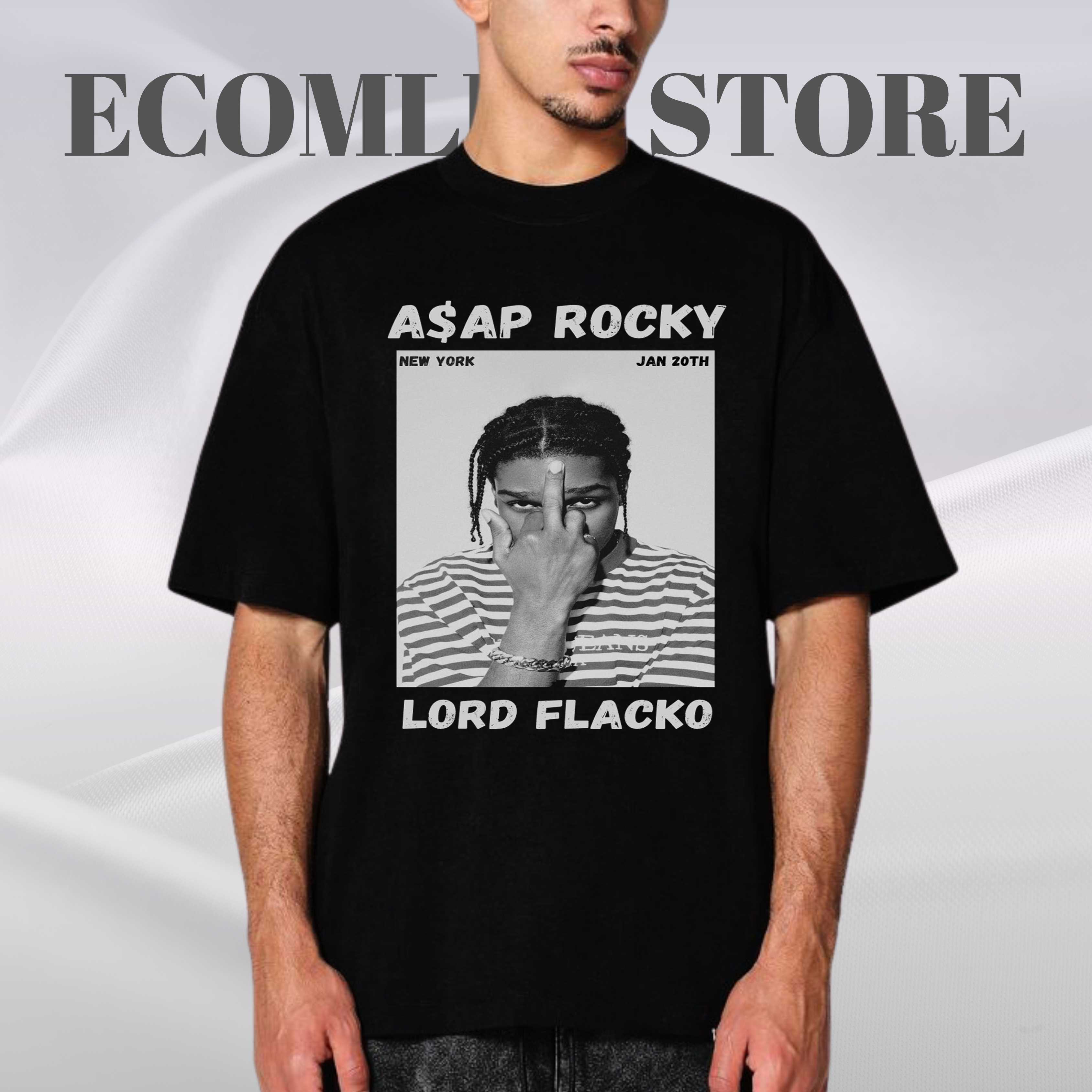 Asap Rocky T-Shirt, Album Vibe Tee, Vintage Rap Merch